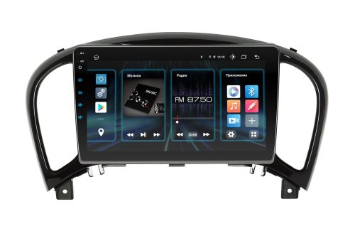 Штатна магнітола INCar DTA2-6226 Nissan Juke 2011-2019 Android 10 DSP +Navi