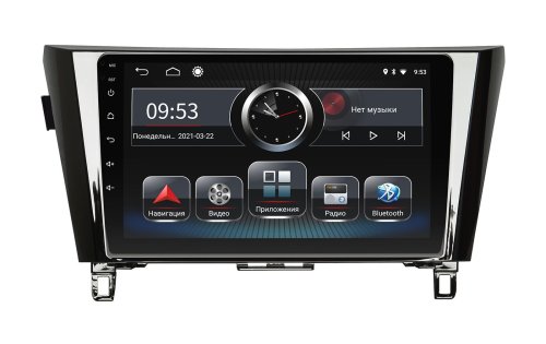 Штатна магнітола INCar PGA2-6211 Nissan Qashqai Universal Android 8 DSP +Navi