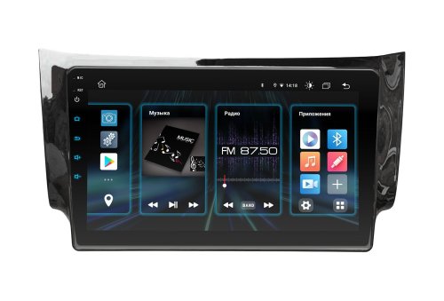 Штатная магнитола INCar DTA2-6224 Nissan Tiida 2015-2019, Sentra 2012-2019 Android 10 DSP +Navi