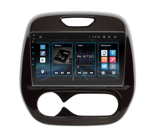 Штатна магнітола INCar DTA2-1409 Renault Captur 2013-2019 Climat Android 10 DSP +Navi
