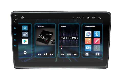 Штатная магнитола INCar DTA2-1402 Renault Duster10+, Sandero12+, Logan13+ Android 10 DSP +Navi