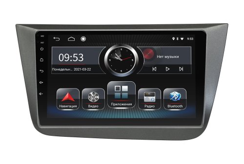 Штатная магнитола INCar PGA2-1090 Seat Altea 2004-2015, Toledo 2004-2009 Android 8 DSP +Navi