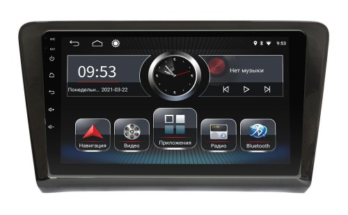 Штатная магнитола INCar PGA2-1092 Skoda Rapid 2012-2019 Android 8 DSP+Navi