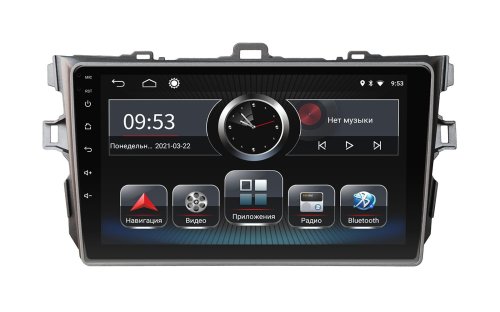 Штатная магнитола INCar PGA2-1451 Toyota Corolla 2009-2013 Android 8 DSP +Navi
