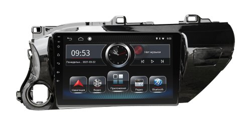 Штатна магнітола INCar PGA2-2320 Toyota Hilux 2015+ Android 8 DSP +Navi