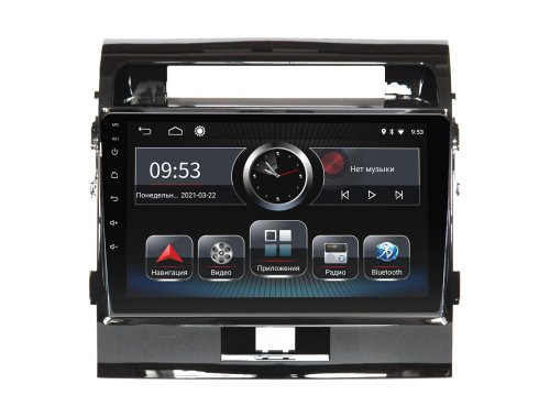 Штатная магнитола INCar PGA2-0303E Toyota LC 200 2008-2015 Android 8 DSP+Navi с адаптером усилителя