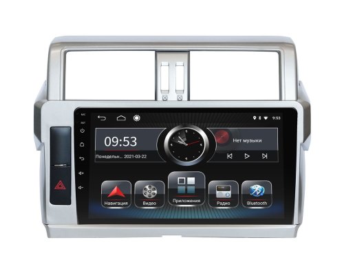 Штатна магнітола INCar PGA2-2208 Toyota Prado 150 2014-2017 Android 8 DSP +Navi