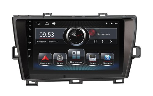 Штатна магнітола INCar PGA2-2317 Toyota Prius (ZVW30/35) 2009-2016 Android 8 DSP +Navi