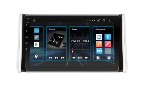 Штатна магнітола INCar DTA2-2204 Toyota Rav4 2020+ Android 10 DSP +Navi