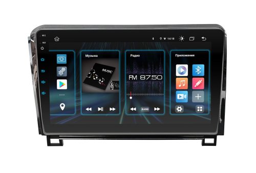 Штатна магнітола INCar DTA2-2315 Toyota Tundra 2007-2014, Sequoia Android 10 DSP +Navi