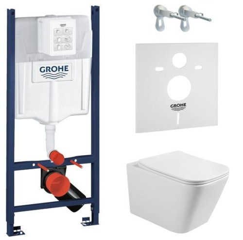 Унітаз з інсталяцією VOLLE Libra S 13-41-160S+3884000G