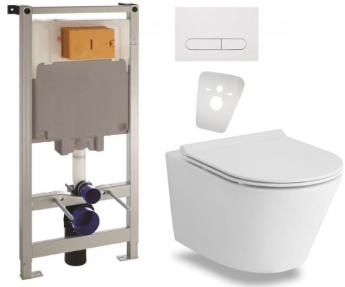 Унитаз с инсталляцией VOLLE Nemo Rimless 13-17-316+141919