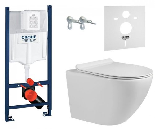 Унитаз с инсталляцией VOLLE Amadeus M Rimless 13-06-055M+3884000G