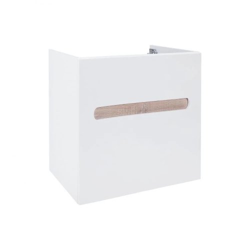 Тумба підвісна Qtap Virgo White/Whitish oak QT1874TPА601W