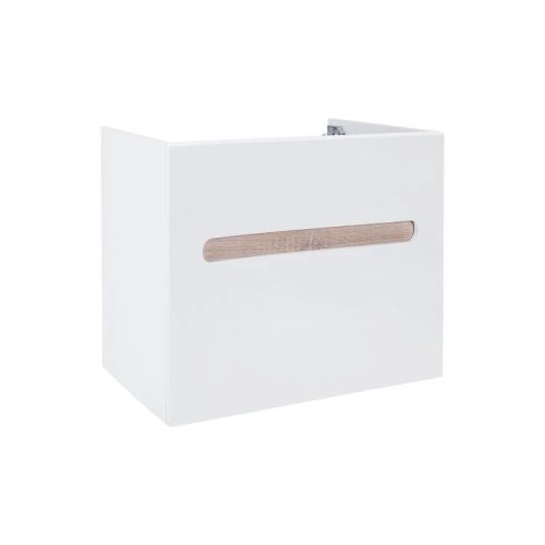 Тумба подвесная Qtap Virgo White/Whitish oak QT1874TPА701W