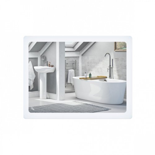 Дзеркало Qtap Aquarius 600х800 з LED-підсвіткою, Reverse QT21786502W