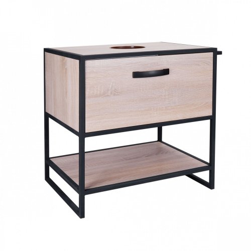 Тумба підлогова Qtap Taurus Whitish oak зі стільницею QT2480TNT73WO