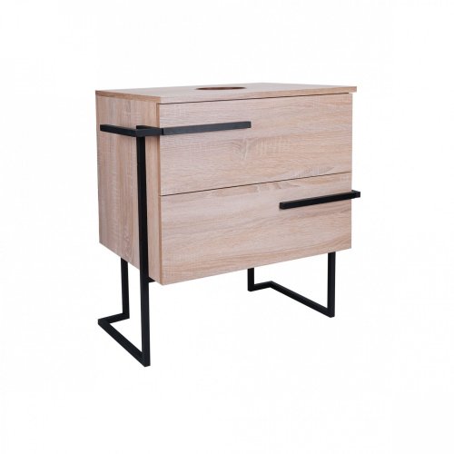 Тумба підлогова Qtap Taurus Whitish oak зі стільницею QT2480TNT603WO