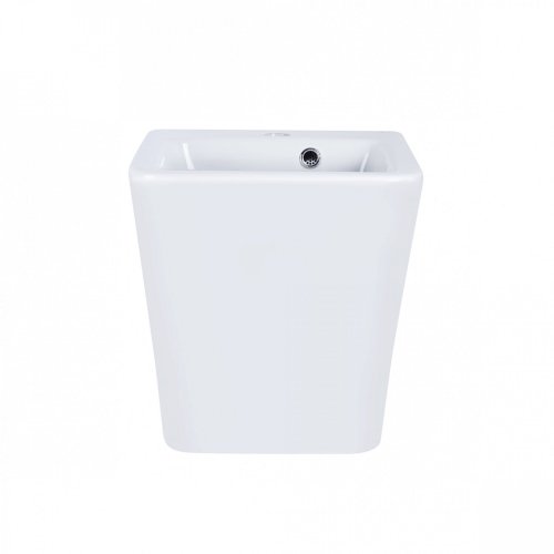 Умивальник Qtap Tern White з донним клапаном QT1711G808W