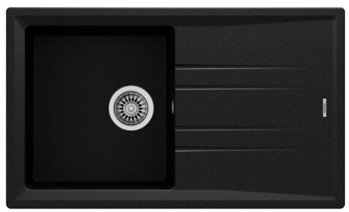 Кухонная мойка Teka STONE 50 B-TG 1B 1D черный металлик