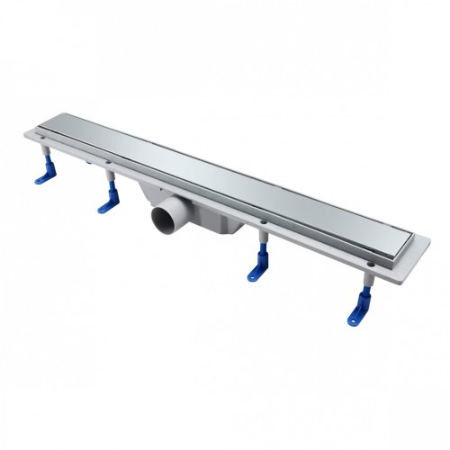 Трап Qtap Dry Tile304-700 линейный с сухим затвором под плитку 700 мм.