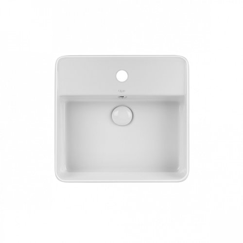 Умывальник Qtap Crow White с донным клапаном QT0511A054TW