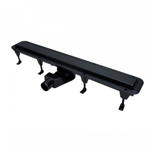 Трап Qtap Standard BLA50800304 линейный с комбинированным затвором и решеткой из нержавеющей стали