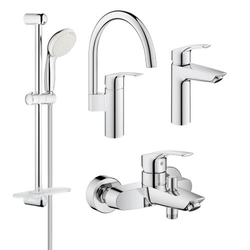 Набор смесителей для ванной и кухни Grohe Eurosmart M UA123248MK