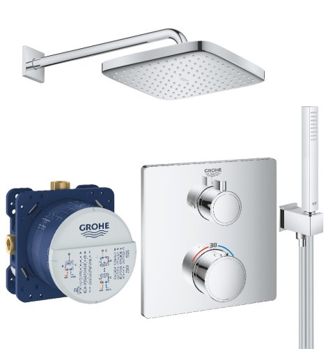 Душевая система скрытого монтажа Grohe Grohtherm Cube 26415SC0