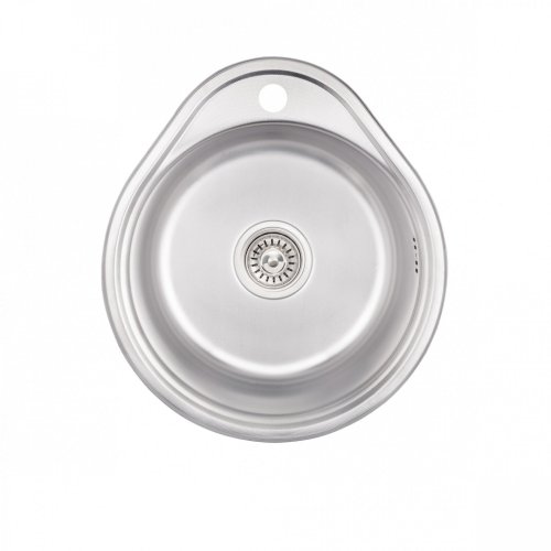 Кухонная мойка Lidz 4843 0,6 мм Decor (LIDZ484306DEC180)