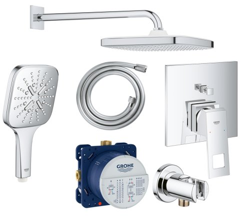 Душевая система скрытого монтажа Grohe Eurocube Tempesta Cosmopolitan 250 Cube
