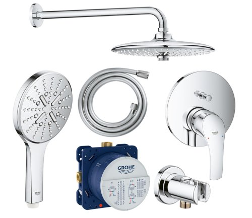 Душева система прихованого монтажу Grohe Eurosmart Euphoria 260