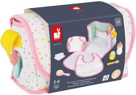 Игровой набор Janod Сумка по уходу за ребенком J06501