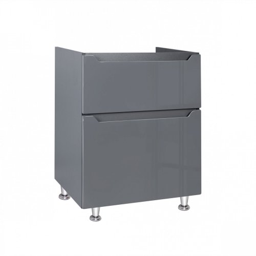 Напольная тумба Qtap Scorpio Graphite QT1473TNВ602G