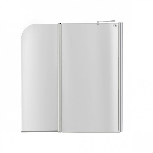 Штора на ванну Lidz Brama SS120x140R.CRM.TR скло прозоре 6 мм, права