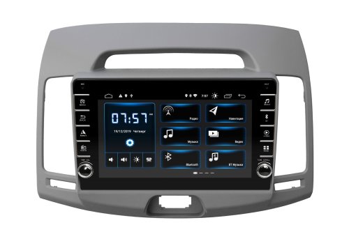 Штатная магнитола Incar DTA-2460R Hyundai Elantra 06-10 Android 10 valcoder DSP +Navi
