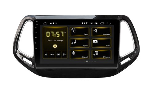 Штатная магнитола Incar DTA-2483 Jeep Compass 2017-2019 Android 10 DSP +Navi