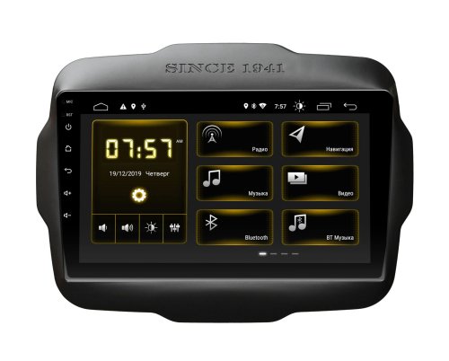 Штатна магнітола Incar DTA-2481 Jeep Renegate 2014+ Android 10 DSP +Navi
