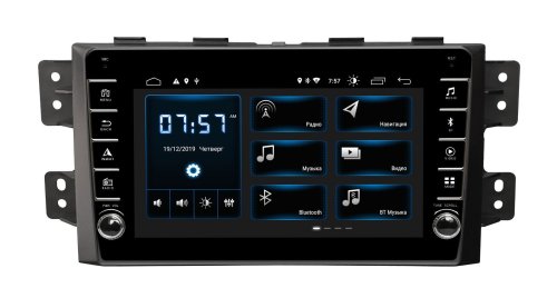 Штатна магнітола Incar DTA-1823R Kia Mohave Android 10 valcoder DSP +Navi