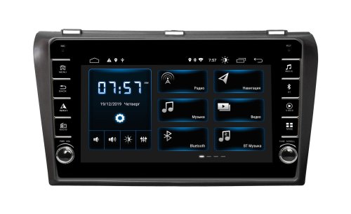 Штатная магнитола Incar DTA-0230R Mazda 3 2004-2008 Android 10 valcoder DSP +Navi