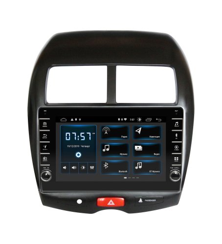 Штатная магнитола Incar DTA-1075RRF Mitsubishi ASX Android 10 valcoder DSP+Navi с адаптером Rockford