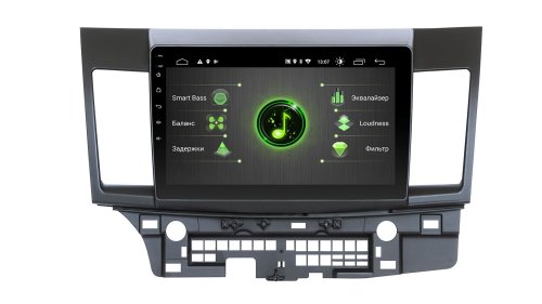 Штатная магнитола Incar DTA-6102 Mitsubishi Lancer X Android 10 DSP +Navi