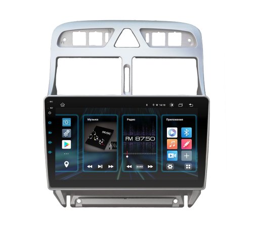 Штатна магнітола Incar DTA2-7005 Peugeot 307 Android 10 DSP +Navi