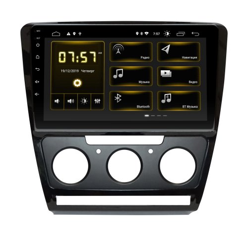 Штатна магнітола Incar DTA-1070 Skoda Oktavia A5 2008-2013 Android 10 DSP +Navi
