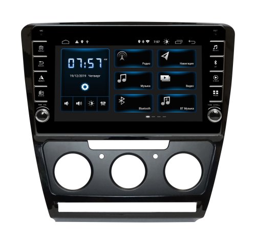 Штатная магнитола Incar DTA-1070R Skoda Oktavia A5 2008-2013 Android 10 valcoder DSP +Navi