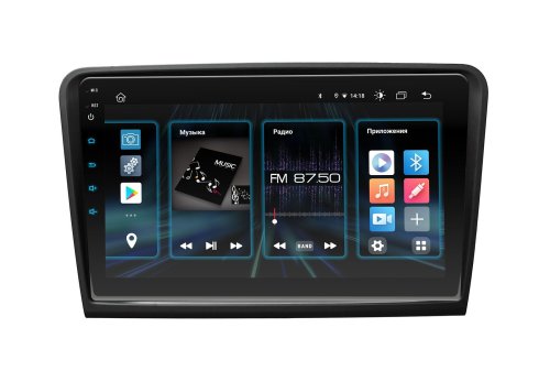 Штатная магнитола Incar DTA4-1072 Skoda SuperB 2008-2014 Android 10 DSP +Navi
