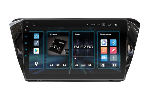 Штатная магнитола Incar DTA4-1073 Skoda SuperB 2015+ Android 10 DSP +Navi