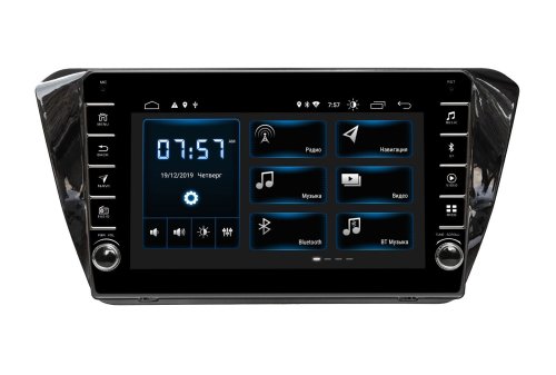 Штатная магнитола Incar DTA-1073R Skoda SuperB 2015+ Android 10 valcoder DSP +Navi