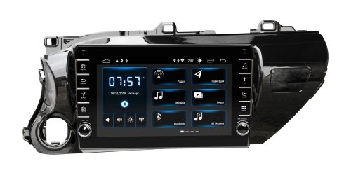 Штатная магнитола Incar DTA-2320R Toyota Hilux 2015+ Android 10 valcoder DSP +Navi
