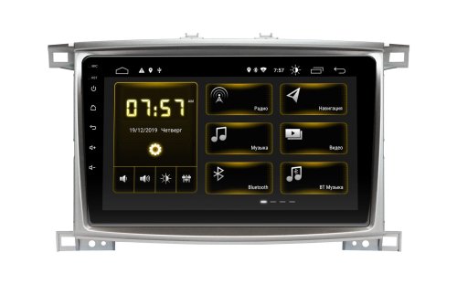Штатная магнитола Incar DTA-2325+CAN Toyota LC 100 2003-2008 Android 10 DSP+CAN +Navi